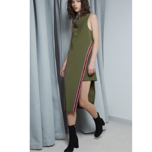 C/MEO Collective olive green fitted sporty dress Style: A better tomorrow Medium - Picture 11 of 11